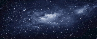 灰色星空背景图