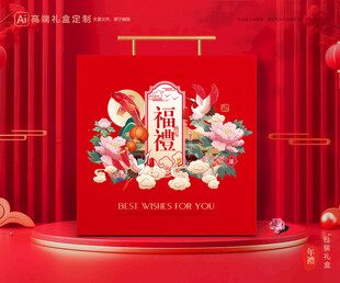 年货包装 新年礼盒