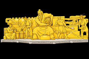 古代人物群雕艺术作品