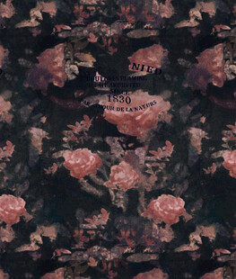 复古花卉图案布料