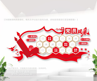 党员风采照片墙