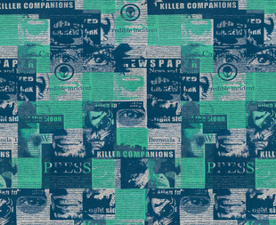 美式潮牌字母满印撞色