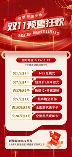 双11狂欢节促销优惠信息