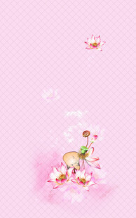 粉色樱花飘落唯美画面