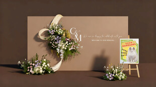 精致花艺装饰场景展示