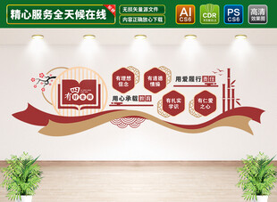 四有好老师文化墙