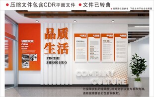 现代企业文化墙