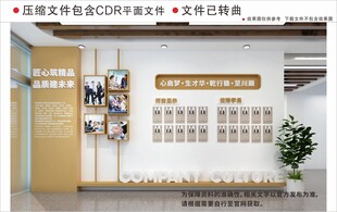 现代企业文化墙