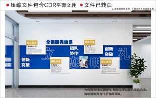 现代企业文化墙