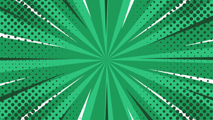 绿色放射状动感背景图案
