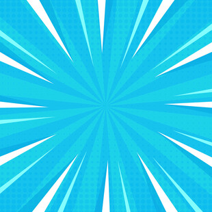 蓝色放射状线条背景图案