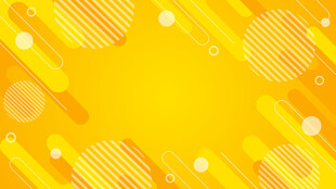 黄色条纹光斑背景图案