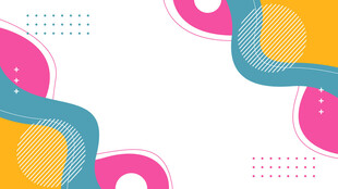 多彩几何抽象图案背景