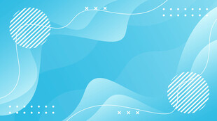 蓝色渐变几何线条背景图