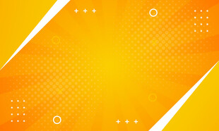 橙色几何背景图案