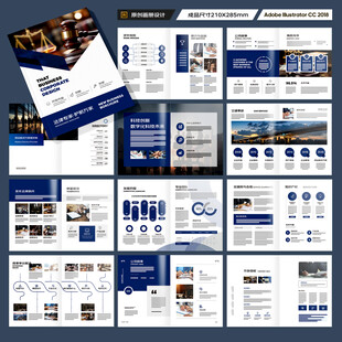 大气律师事务所画册