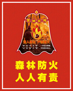 森林防火宣传海报