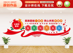 民族团结文化墙