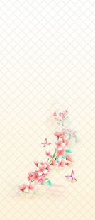 精致花卉图案装饰元素