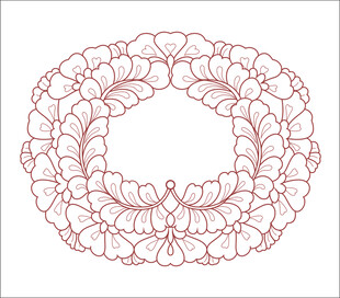 中式传统花纹饰图案图片