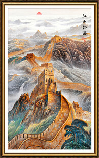 长城玄关画