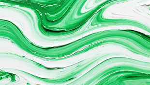 绿色油画纹理素材