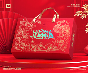 新年礼盒 年货包装