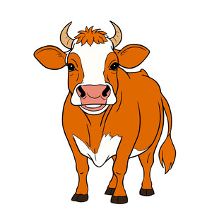 卡通牛形象