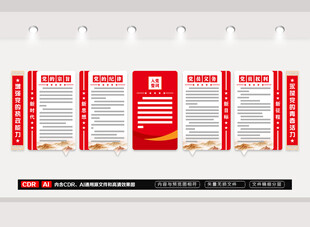 党员权利义务文化墙