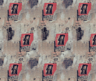 抽象人物图案背景