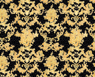 黑金花纹图案