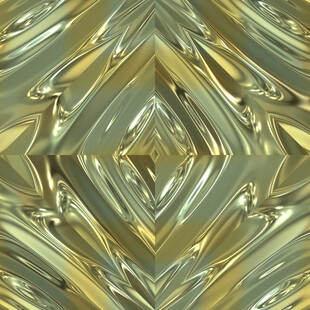 金属质感几何抽象图案