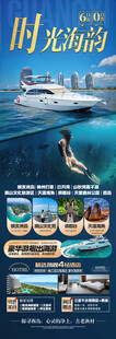 海南三亚旅游海报