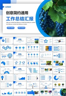 葡萄庄园新疆葡萄葡萄酒PPT