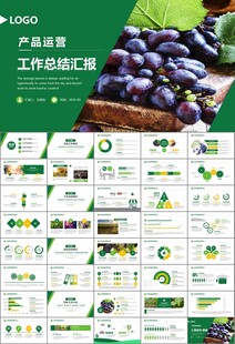 葡萄庄园新疆葡萄葡萄酒PPT