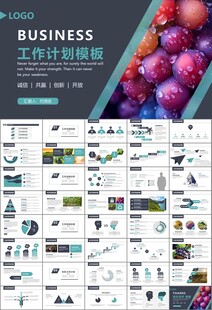 葡萄庄园新疆葡萄葡萄酒PPT