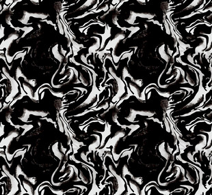 黑白抽象花纹扎染图案