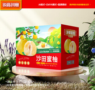 柚子包装 蜜柚礼盒