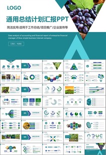 葡萄庄园新疆葡萄葡萄酒PPT