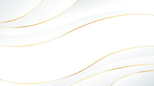 白色金纹波浪背景图