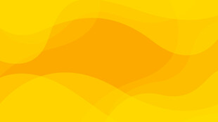 黄色渐变波浪背景图