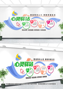 心理咨询室文化墙