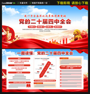二十届四中全会展板