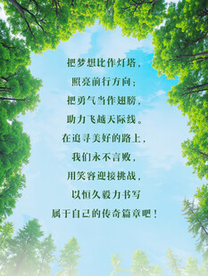 拥抱自然与梦想海报