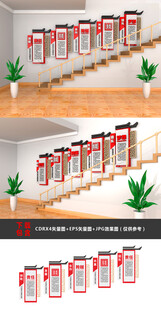 创意楼梯扶手灭火器装置