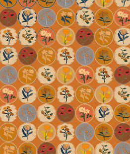 复古风多彩几何图案纹理