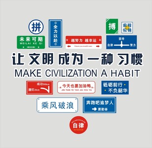 文明 让文明成为一种习惯