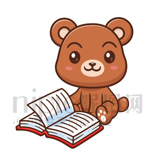 小熊读书