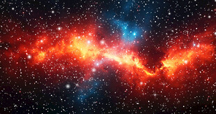 绚丽唯美梦幻星空