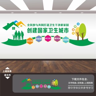 创建卫生城市创文创卫